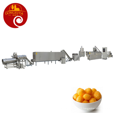 China Jinan city Full Automatic Puff Snack Extruder Corn Snack Food Chips Making Machine